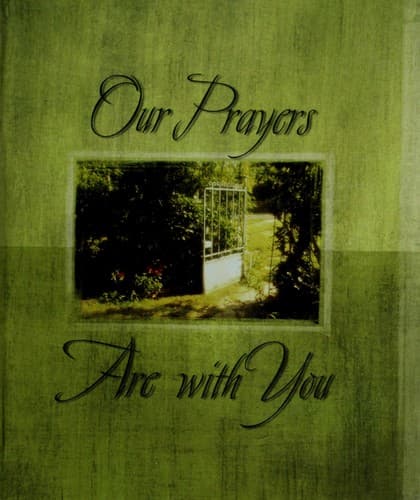 Tapa de Our Prayers Are with You