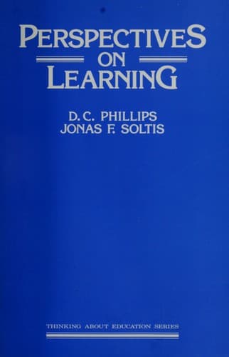 Tapa de Perspectives on learning