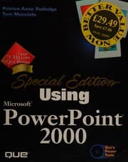 Tapa de Using Microsoft PowerPoint 2000