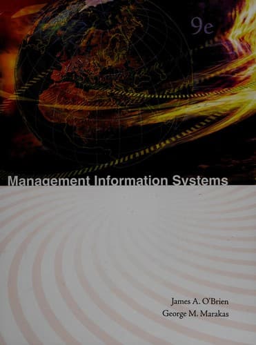 Tapa de Management information systems