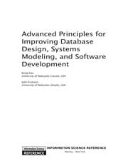 Tapa de Advanced principles for improving database design, systems modeling and software development
