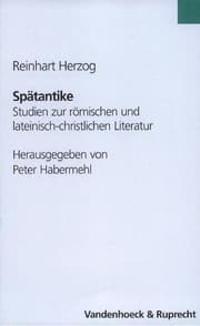 Tapa de Hypomnemata. Supplement-Reihe, Bd. 3: Sp atantike: Studien zur r omischen und lateinisch-christlichen Literatur