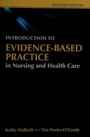 Tapa de Introduction to evidence-based practice in nursing and health care