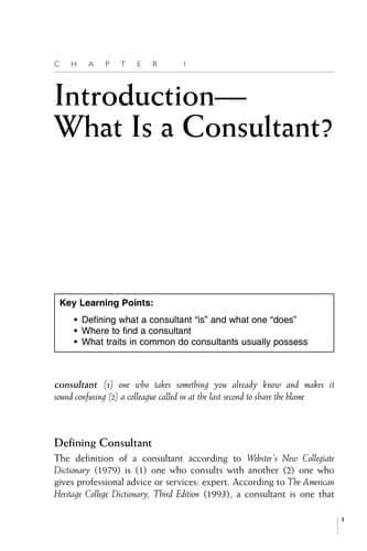 Tapa de Quintessential guide to using consultants