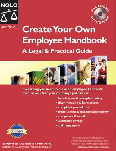 Tapa de Create your own employee handbook