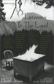 Tapa de Listening to the land