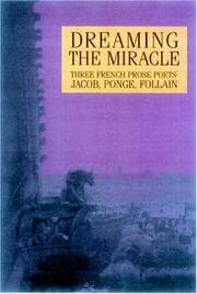 Tapa de Dreaming the miracle