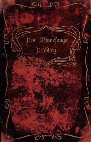 Tapa de Des minnesangs frühling