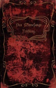 Tapa de Des minnesangs frühling