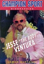 Tapa de Jesse "The Body" Ventura (Champion Sport Biographies)