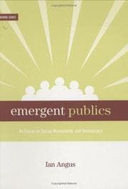 Tapa de Emergent publics