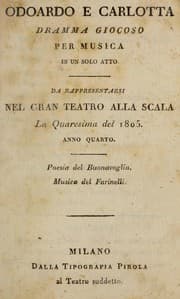 Tapa de Odoardo e Carlotta