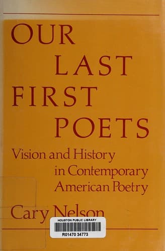 Tapa de Our last first poets