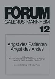 Tapa de Angst des Patienten Angst des Arztes