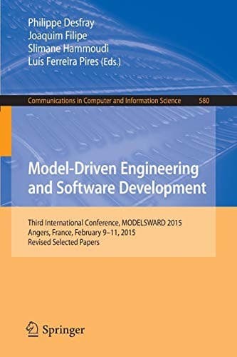 Tapa de Model-Driven Engineering and Software Development