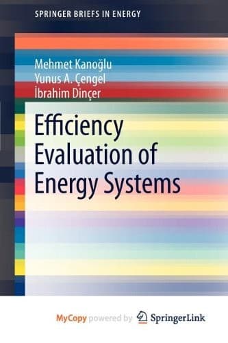 Tapa de Efficiency Evaluation of Energy Systems