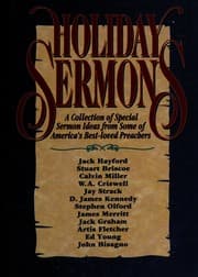 Tapa de Holiday sermons