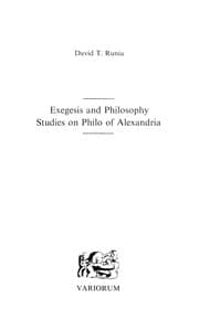 Tapa de Exegesis and philosophy