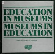 Tapa de Education in museums, museums in education