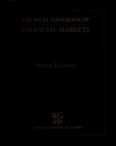 Tapa de The WG&L handbook of financial markets