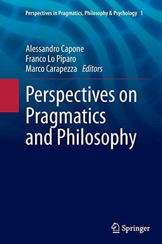 Tapa de Perspectives on Pragmatics and Philosophy