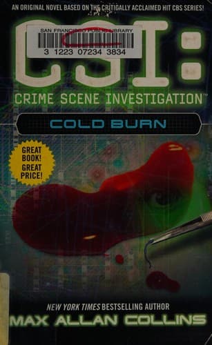 Tapa de CSI: crime scene investigation.