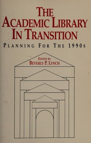 Tapa de The Academic library in transition