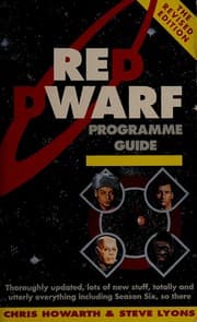 Tapa de Red Dwarf programme guide