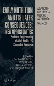 Tapa de Early nutrition and its later consequences