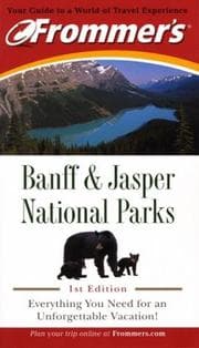 Tapa de Frommer's Banff & Jasper National Parks