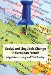 Tapa de Social and linguistic change in French