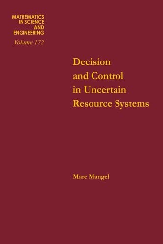 Tapa de Decision and control in uncertain resource systems