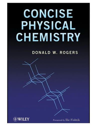 Tapa de Concise physical chemistry