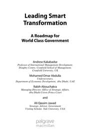 Tapa de Leading smart transformation