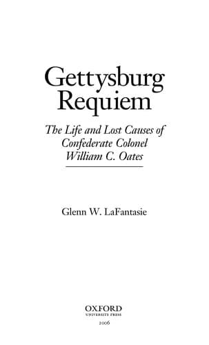 Tapa de Gettysburg requiem