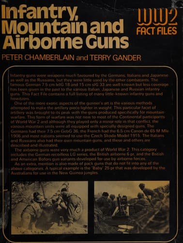Tapa de Infantry, mountain, and airborne guns