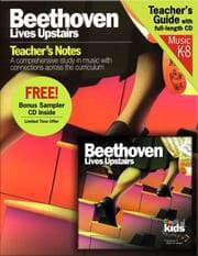 Tapa de Beethoven Lives Upstairs with Book(s) (Classical Kids)