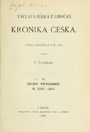Tapa de Kronika eská