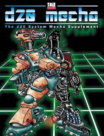 Tapa de d20 Mecha