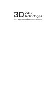Tapa de 3D video technologies