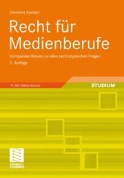 Tapa de Recht fu r Medienberufe