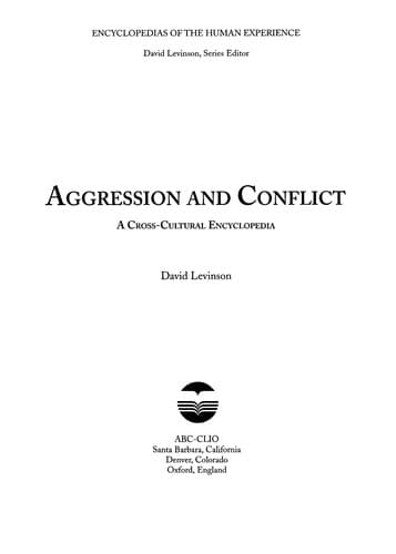 Tapa de Aggression and conflict