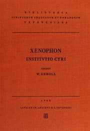Tapa de Institutio Cyri