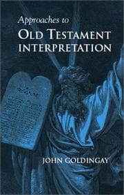 Tapa de Approaches to Old Testament interpretation