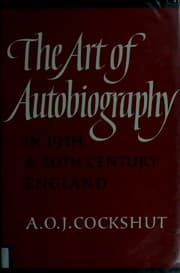 Tapa de The art of autobiography in 19th and 20th century England