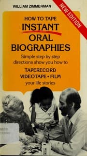 Tapa de Instant oral biographies