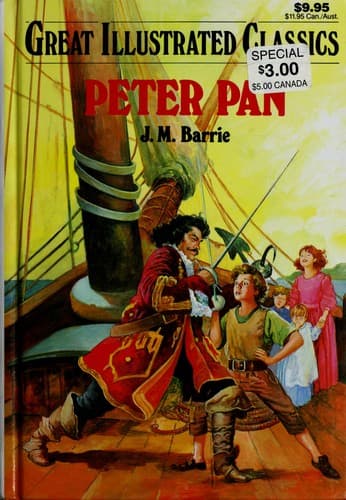 Tapa de Peter Pan (Great Illustrated Classics)