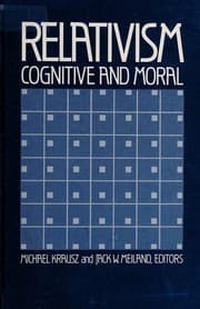 Tapa de Relativism, cognitive and moral