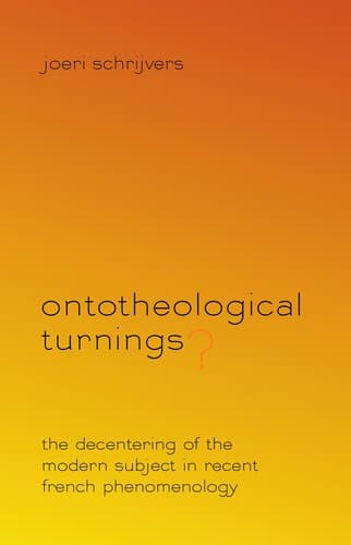 Tapa de Ontotheological turnings?
