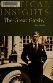 Tapa de The great Gatsby, by F. Scott Fitzgerald